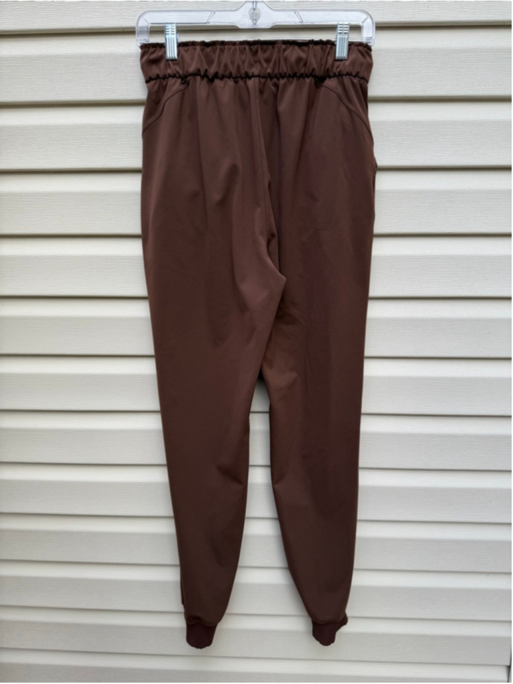 Lululemon Stretch High Rise Jogger Full Length Java Brown Size 6 - Picture 8 of 9